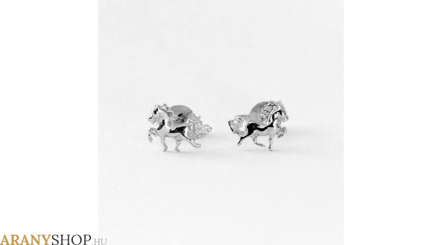 fehérarany fülbevaló