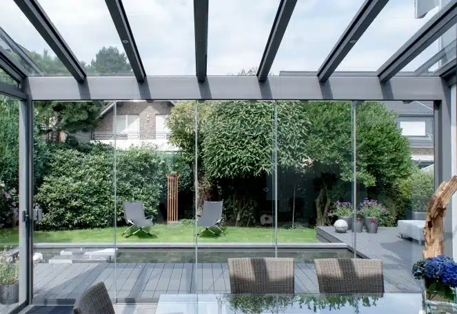 könnyűszerkezetes terasz beépítés